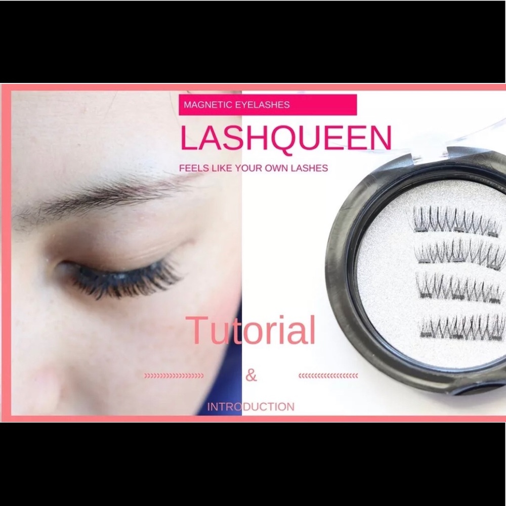 LashQueen Magnetic Eyelashes4pcs Of Magn
